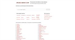 Desktop Screenshot of drugs-about.com